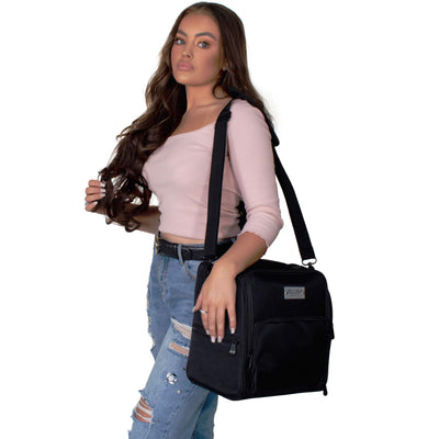 Nylon Shoulder Bag - Plush Beauty