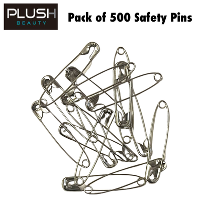 Large Safety Pins ( x 500 ) - Plush Beauty