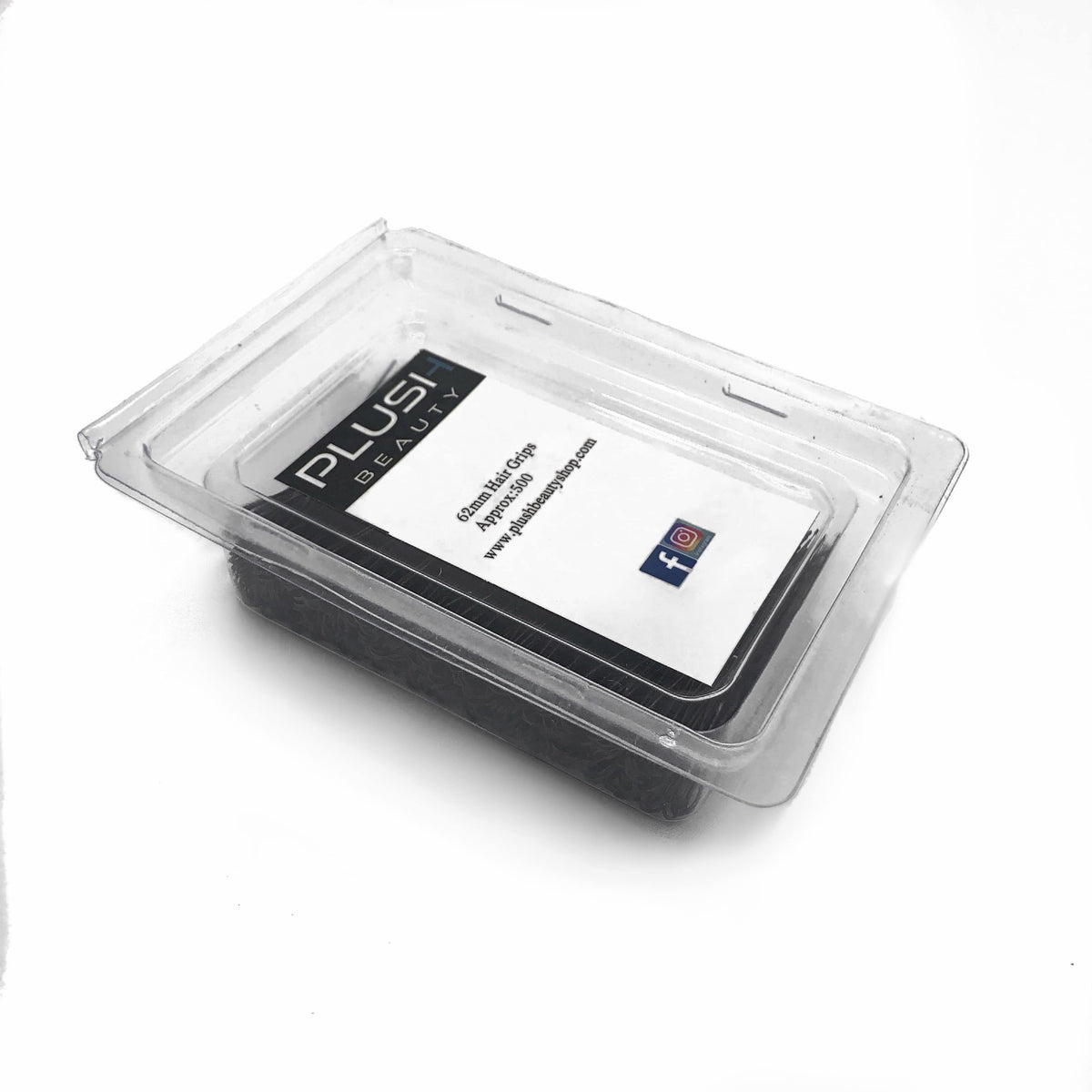 Fine Wave Hair Pins 2.5" (62mm) Plush Beauty