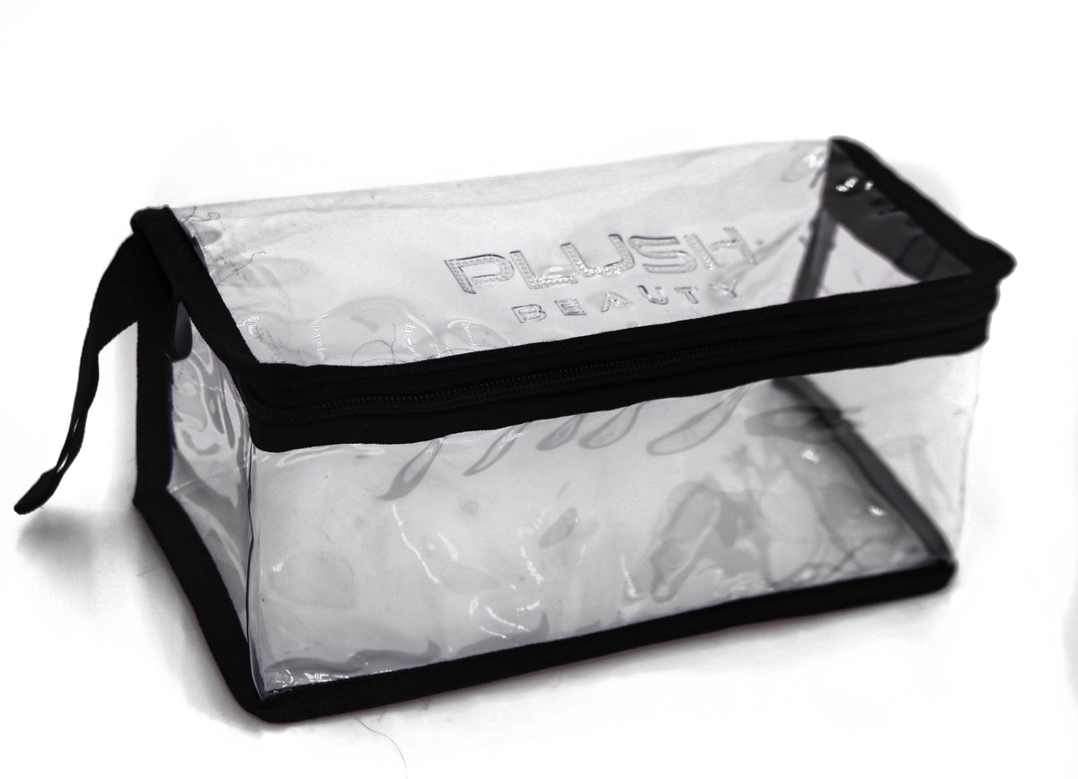 Large Clear Rectangle Case– Plush Beauty